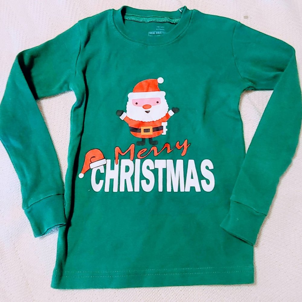Merry Christmas Longsleeve Shirt - sz 6